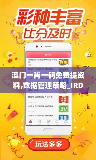 澳门一肖一码免费提资料,数据管理策略_IRD80.630更换版