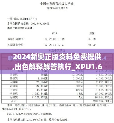 2024新奥正版资料免费提供,出色解释解答执行_XPU1.62.66迅捷版