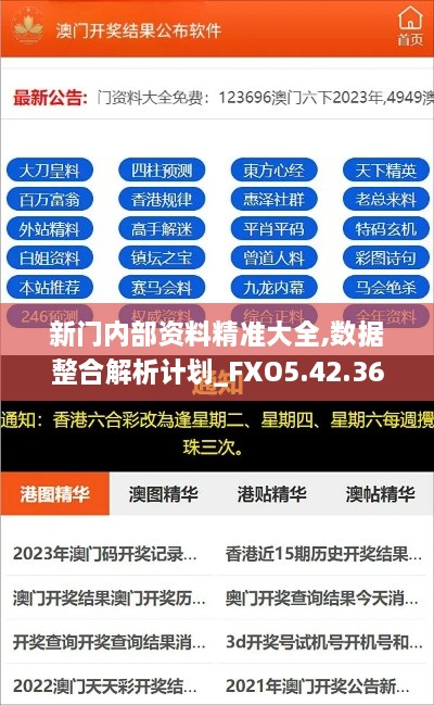 新门内部资料精准大全,数据整合解析计划_FXO5.42.36个人版