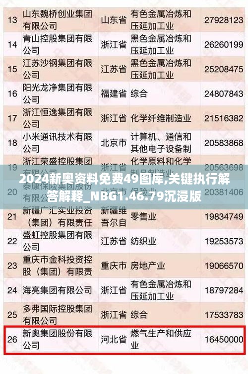 2024新奥资料免费49图库,关键执行解答解释_NBG1.46.79沉浸版