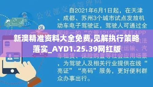 新澳精准资料大全免费,见解执行策略落实_AYD1.25.39网红版