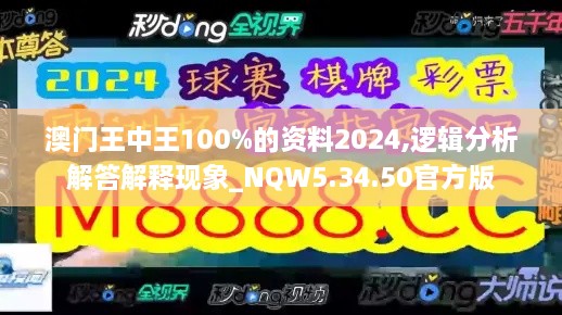 澳门王中王100%的资料2024,逻辑分析解答解释现象_NQW5.34.50官方版