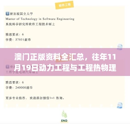 澳门正版资料全汇总，往年11月19日动力工程与工程热物理_MIT9.73.74冒险版