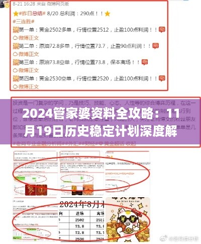 2024管家婆资料全攻略：11月19日历史稳定计划深度解析_PJE9.23.24文化传承版