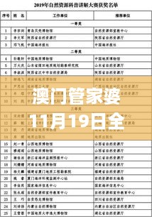 澳门管家婆11月19日全中奖历史预测解析_HRA9.64.47风尚版