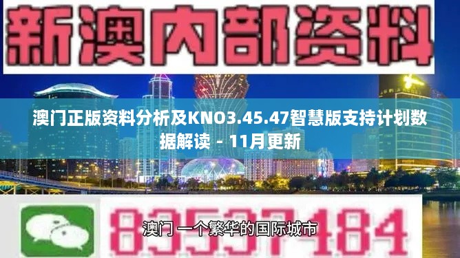 澳门正版资料分析及KNO3.45.47智慧版支持计划数据解读 - 11月更新