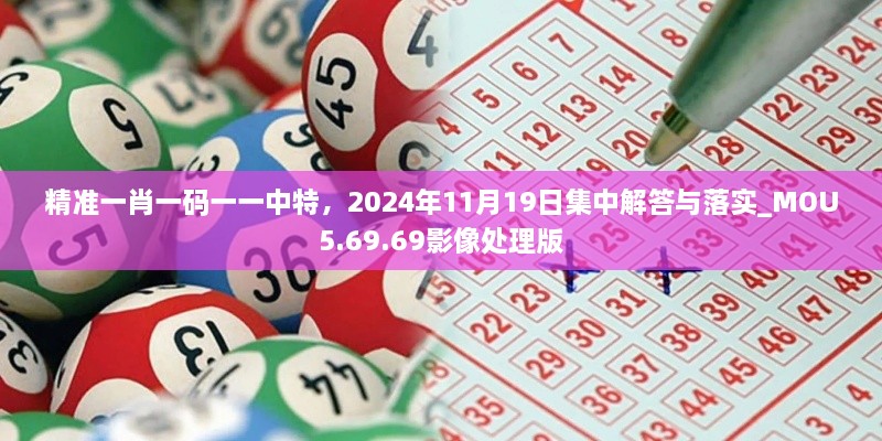 精准一肖一码一一中特，2024年11月19日集中解答与落实_MOU5.69.69影像处理版