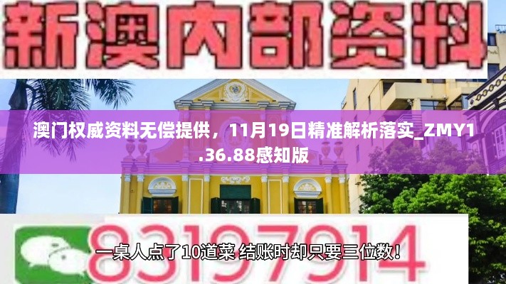 澳门权威资料无偿提供，11月19日精准解析落实_ZMY1.36.88感知版