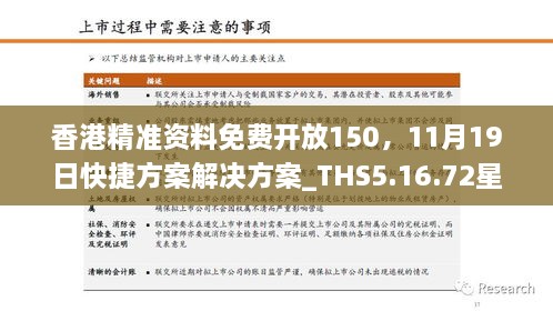 香港精准资料免费开放150，11月19日快捷方案解决方案_THS5.16.72星耀版