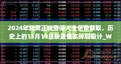 2024年新奥正版资源大全免费获取，历史上的11月19日快速落实计划设计_WGK2.14.55炼气境