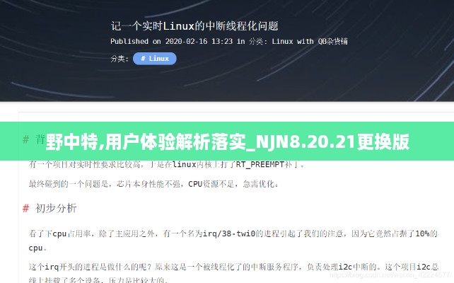 野中特,用户体验解析落实_NJN8.20.21更换版