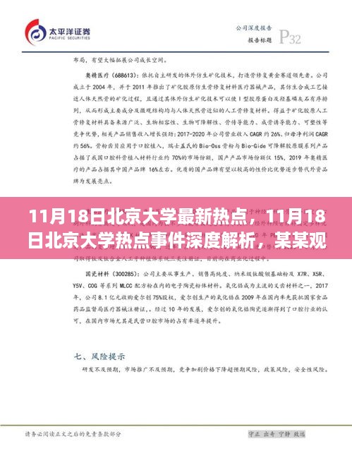 北京大学热点事件深度解析，聚焦观点探讨与最新动态解读（11月18日）