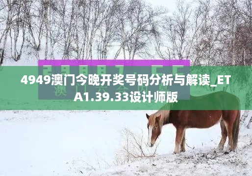 4949澳门今晚开奖号码分析与解读_ETA1.39.33设计师版