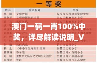 澳门一码一肖100%中奖，详尽解读说明_VII7.68.90长生境