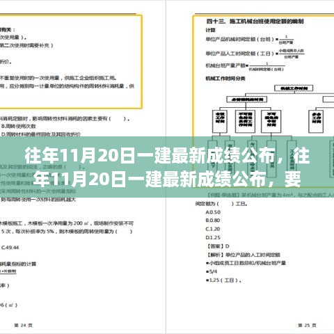 一建成绩公布解析与反响探讨，历年11月20日的最新成绩回顾与探讨