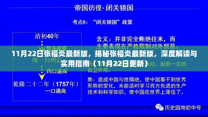 揭秘张福炎最新更新内容，深度解读与实用指南（11月22日版）