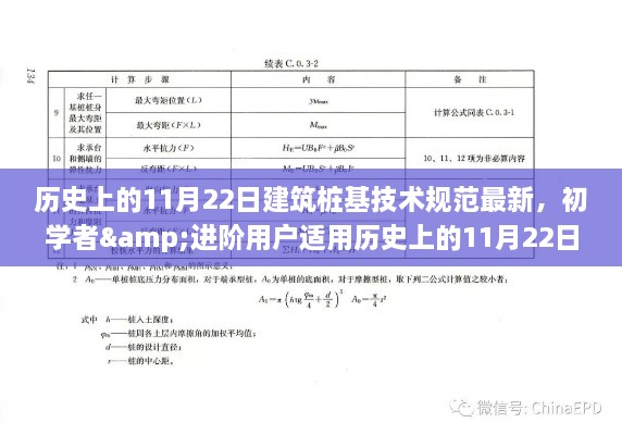 历史上的11月22日建筑桩基技术规范最新学习与实践指南（初学者与进阶用户适用）