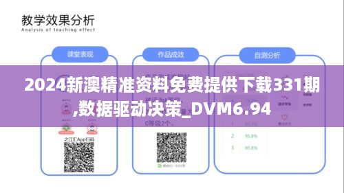 2024新澳精准资料免费提供下载331期,数据驱动决策_DVM6.94