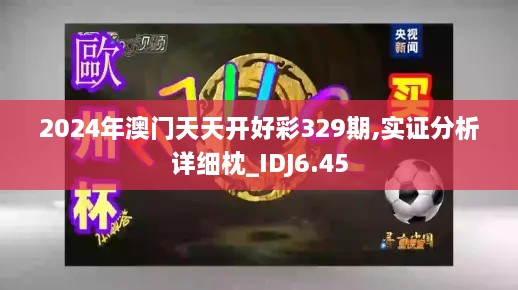 2024年澳门天天开好彩329期,实证分析详细枕_IDJ6.45