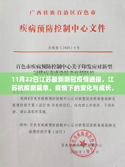 11月22日江苏最新新冠疫情通报，江苏抗疫新篇章，疫情下的变化与成长，自信与成就感的源泉