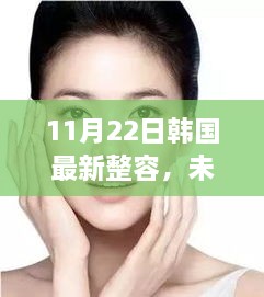 揭秘韩国最新整容科技产品，重塑美丽新篇章，未来整容趋势展望（日期，11月22日）