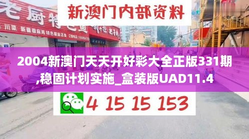 2004新澳门天天开好彩大全正版331期,稳固计划实施_盒装版UAD11.4