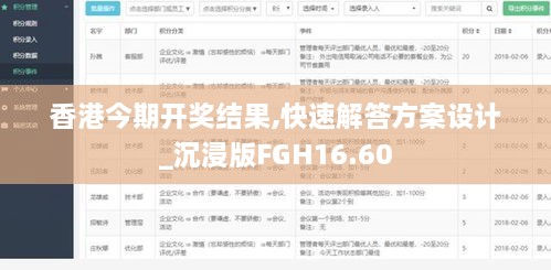 香港今期开奖结果,快速解答方案设计_沉浸版FGH16.60