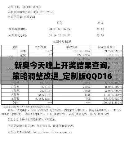 新奥今天晚上开奖结果查询,策略调整改进_定制版QQD16.67