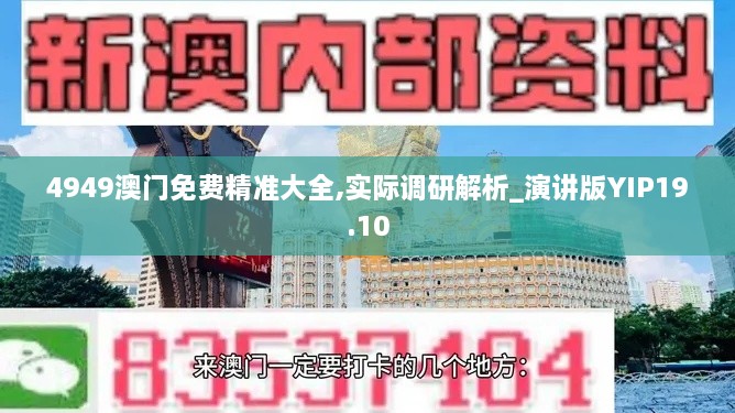 4949澳门免费精准大全,实际调研解析_演讲版YIP19.10