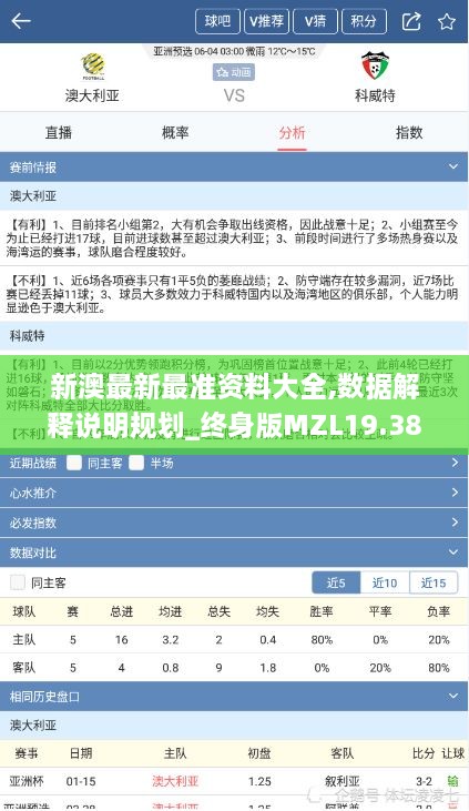 新澳最新最准资料大全,数据解释说明规划_终身版MZL19.38