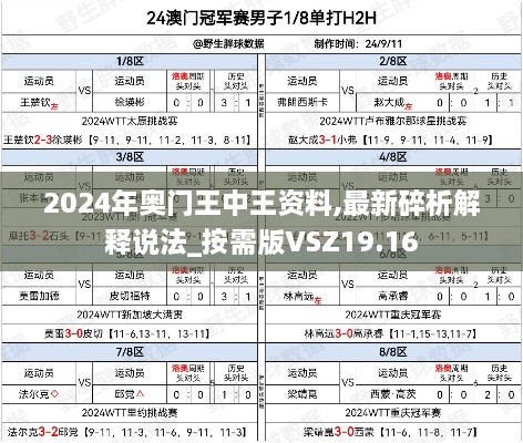 2024年奥门王中王资料,最新碎析解释说法_按需版VSZ19.16