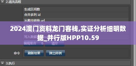 2024澳门资料龙门客栈,实证分析细明数据_并行版HPP10.59