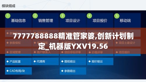 7777788888精准管家婆,创新计划制定_机器版YXV19.56