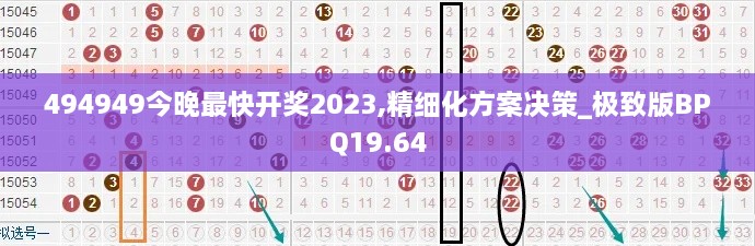 494949今晚最快开奖2023,精细化方案决策_极致版BPQ19.64