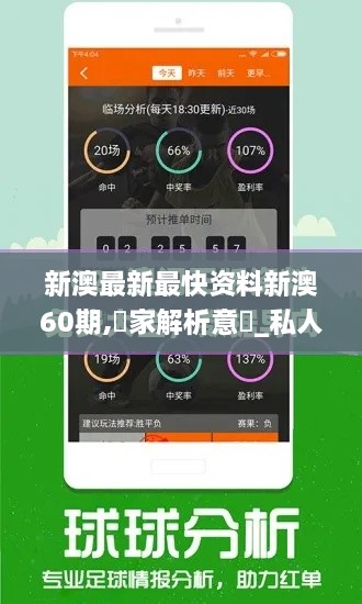 新澳最新最快资料新澳60期,專家解析意見_私人版ZNQ19.84