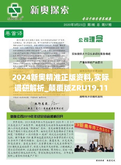 2024新奥精准正版资料,实际调研解析_颠覆版ZRU19.11