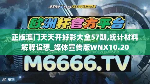 正版澳门天天开好彩大全57期,统计材料解释设想_媒体宣传版WNX10.20