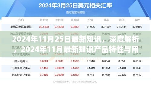 深度解析，最新知讯产品特性与用户体验（2024年11月25日报道）