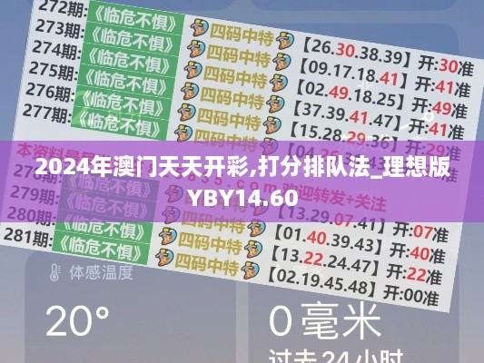 2024年澳门天天开彩,打分排队法_理想版YBY14.60