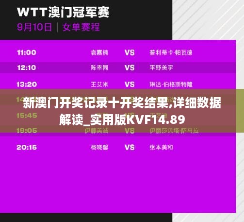 新澳门开奖记录十开奖结果,详细数据解读_实用版KVF14.89