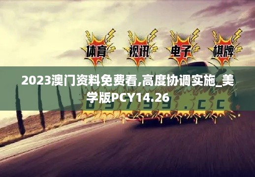 2023澳门资料免费看,高度协调实施_美学版PCY14.26