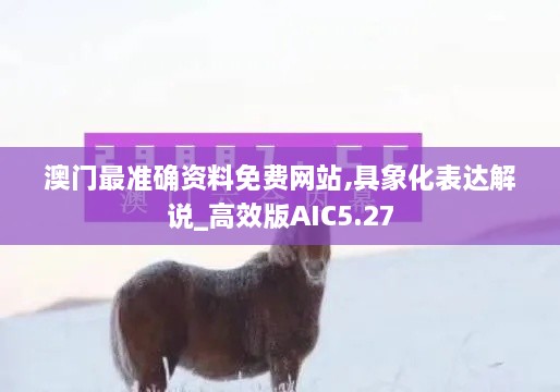 澳门最准确资料免费网站,具象化表达解说_高效版AIC5.27