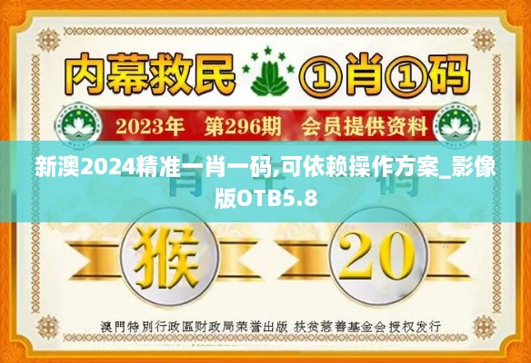 新澳2024精准一肖一码,可依赖操作方案_影像版OTB5.8