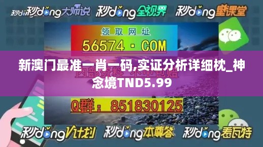 新澳门最准一肖一码,实证分析详细枕_神念境TND5.99