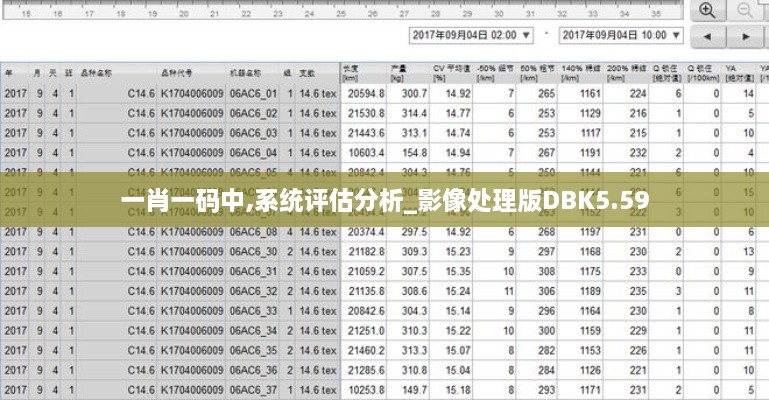 一肖一码中,系统评估分析_影像处理版DBK5.59