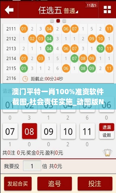 澳门平特一肖100%准资软件截图,社会责任实施_动图版NKJ5.3