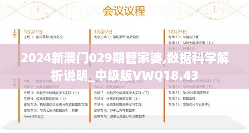 2024新澳门029期管家婆,数据科学解析说明_中级版VWQ18.43