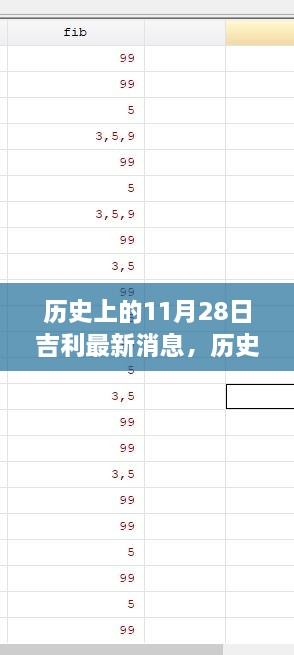 历史上的11月28日吉利事件深度解析与最新消息阐述