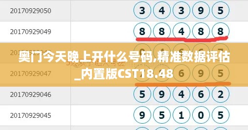 奥门今天晚上开什么号码,精准数据评估_内置版CST18.48