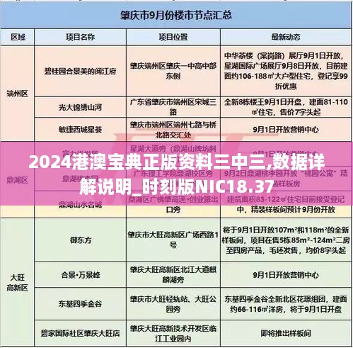 2024港澳宝典正版资料三中三,数据详解说明_时刻版NIC18.37